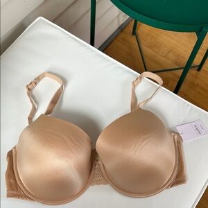 Auden 38DDD/F push up t shirt bra NWT
